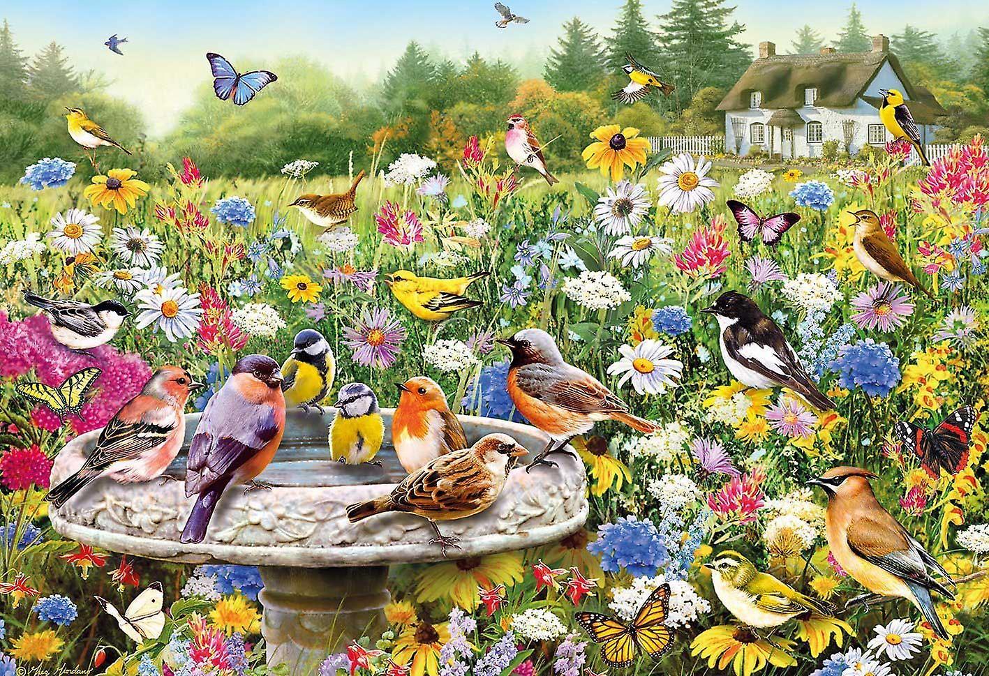 Gibsons Games Gibsons The Secret Garden Jigsaw Puzzle (100 XXL Pieces) Under 500 pieces