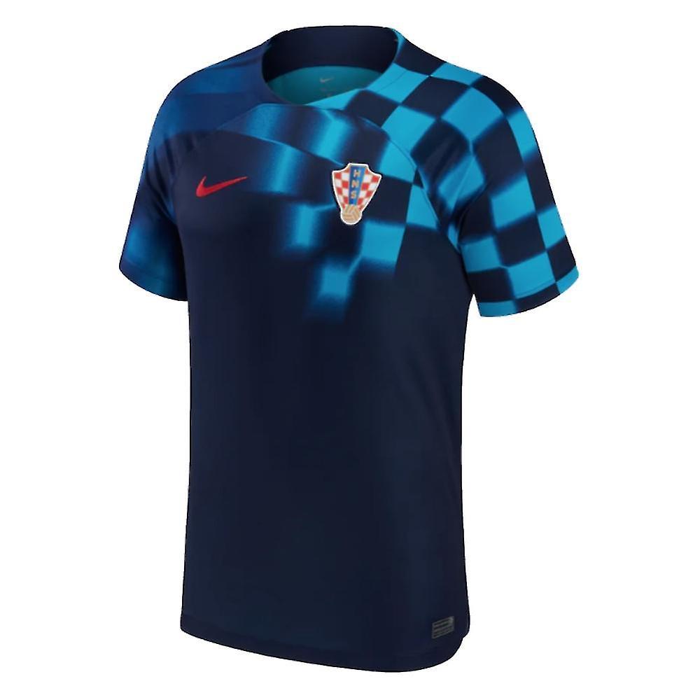 Nike 2022-2023 Croatia Away Shirt Navy M