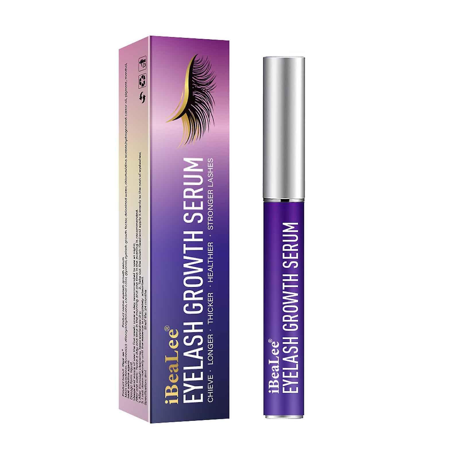 Fruushop Eyelash Serum Eyelash Growth Serum Natural Growth Serum Eyebrow Enhancer 8ml