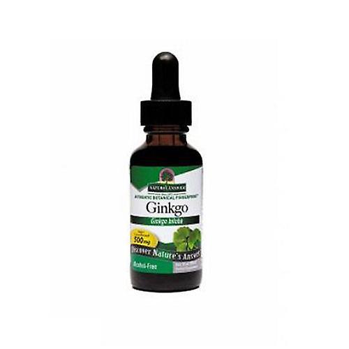 Nature's Answer Ginkgo, ALCOHOL FREE, 1 OZ (Pack of 1)