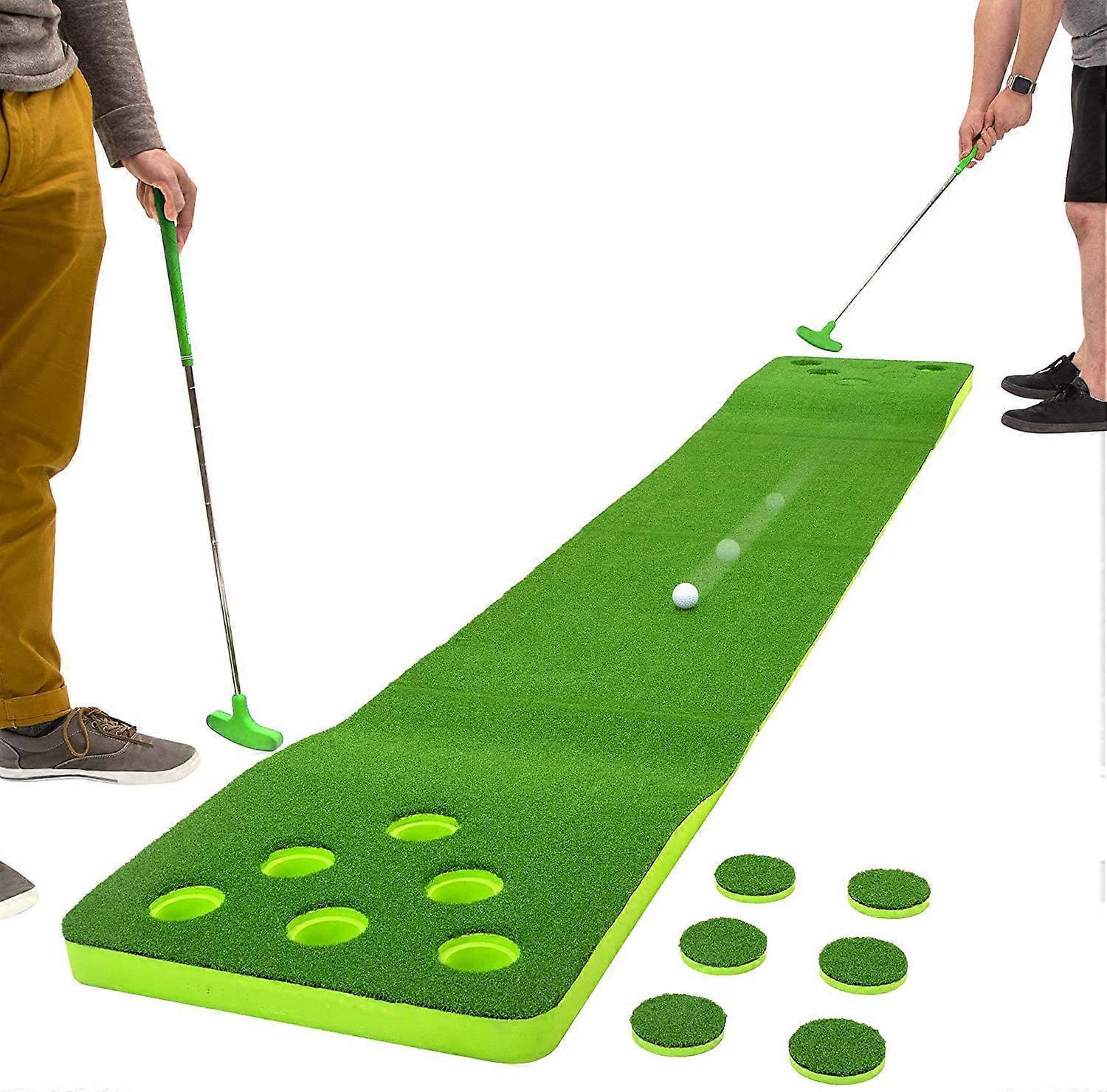 Woow Golf putting game, 2v2 ping pong style game