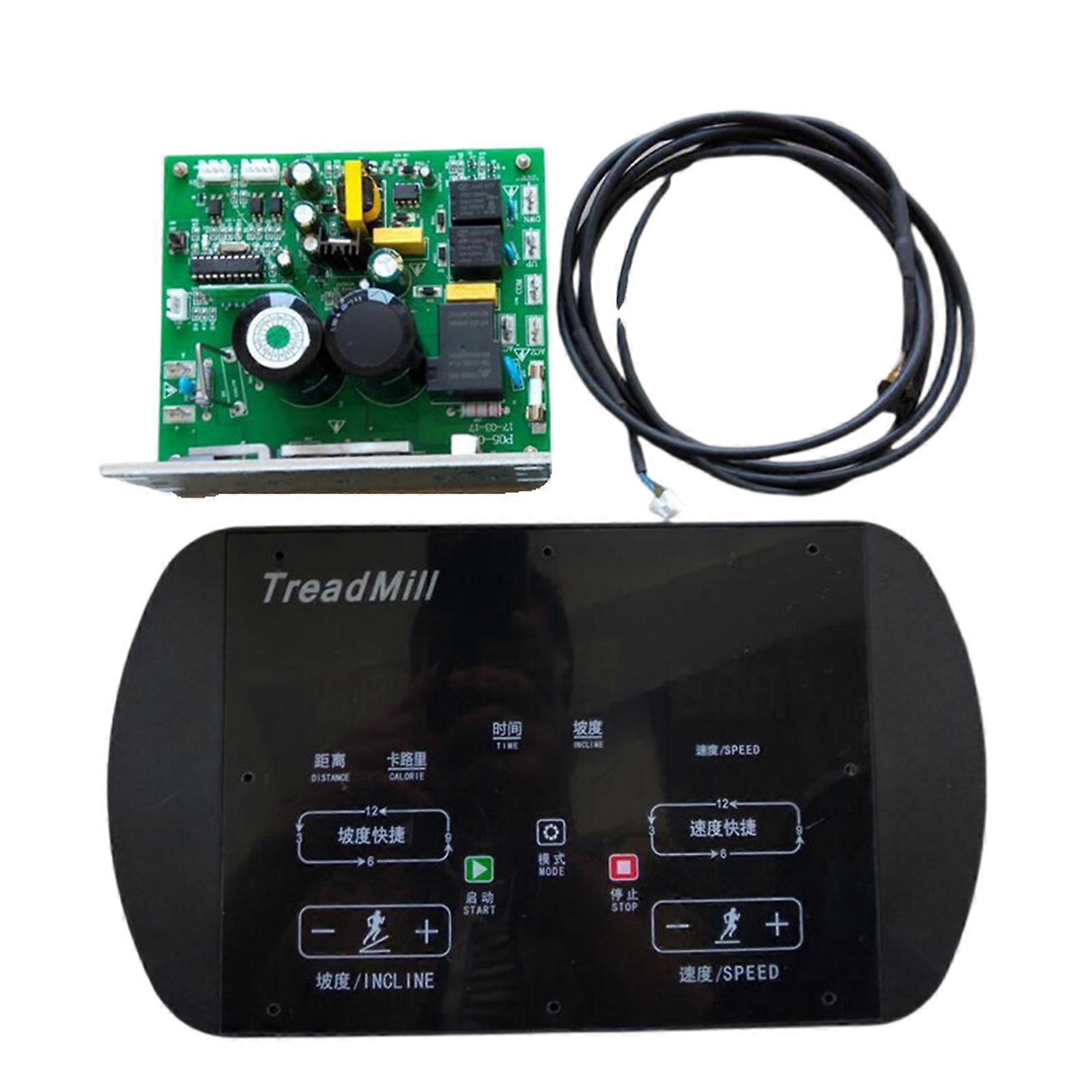 Unbrand Universal 1-4.0HP Treadmill Controller Circuit Board Treadmill Console Display 1-4 hp incline