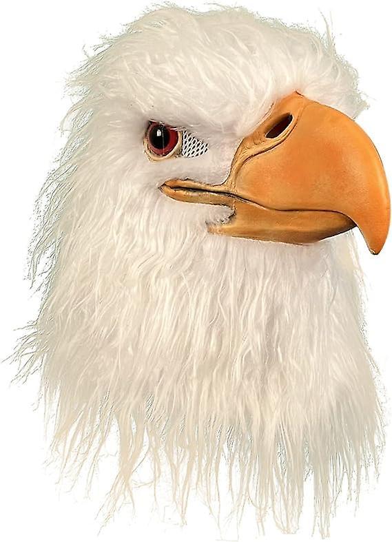 Heyone Eagle Mask, Funny Animal Eagle Head Mask, Novelty Latex Hawk Face Masks For Adult Party Props