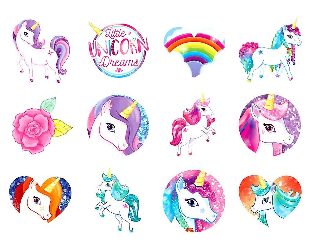 Unicorn Unicorns Tattoos Tattoos 48pcs