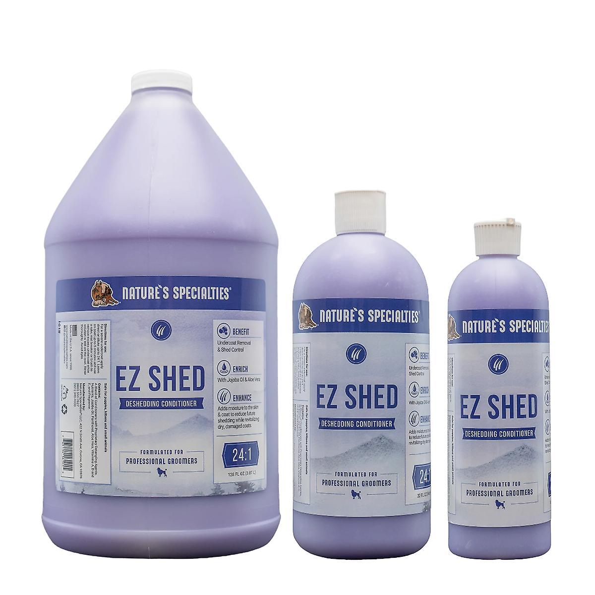 Nature's Specialties EZ Shed Deshedding Dog Conditioner - Reduces Shedding Does not apply 946ml