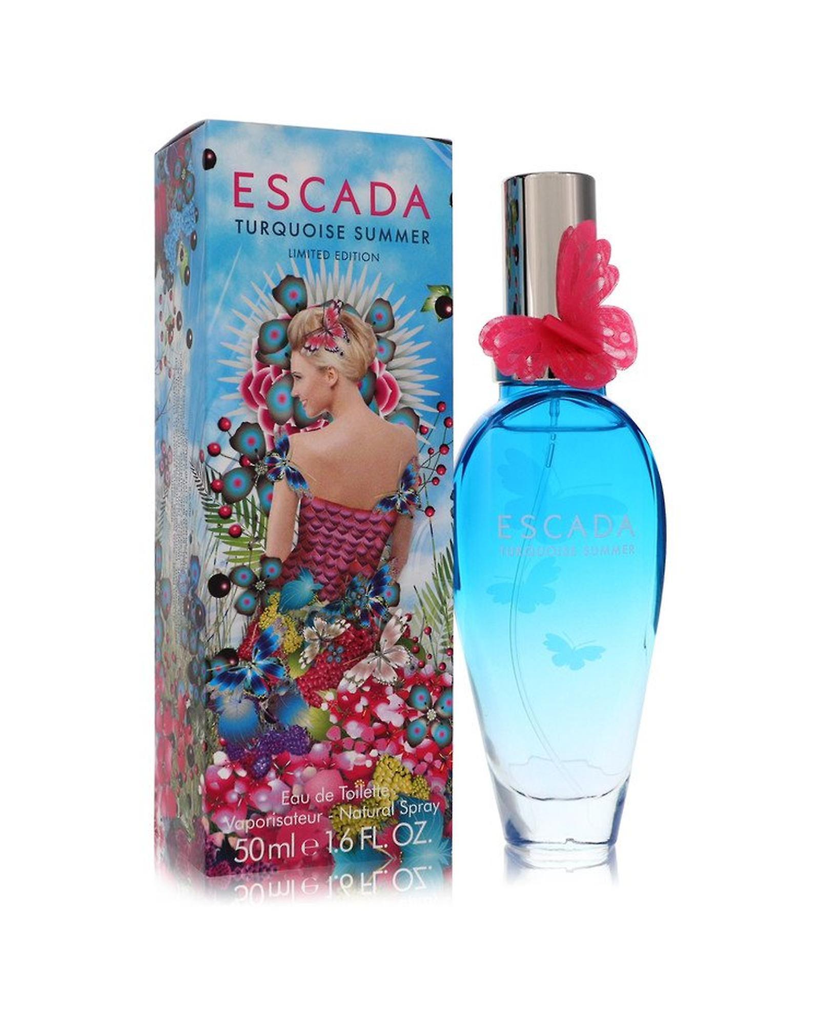 Escada Turquoise Summer Eau De Toilette Spray n/a 50 Ml