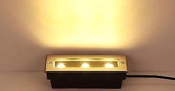 Slowmoose Led Underground Light For Outdoor, Garden Floor, Stairs Warm White 18W