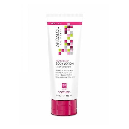 Andalou Naturals 1000 Roses Soothing Body Lotion, 8 Oz (Pack of 1)