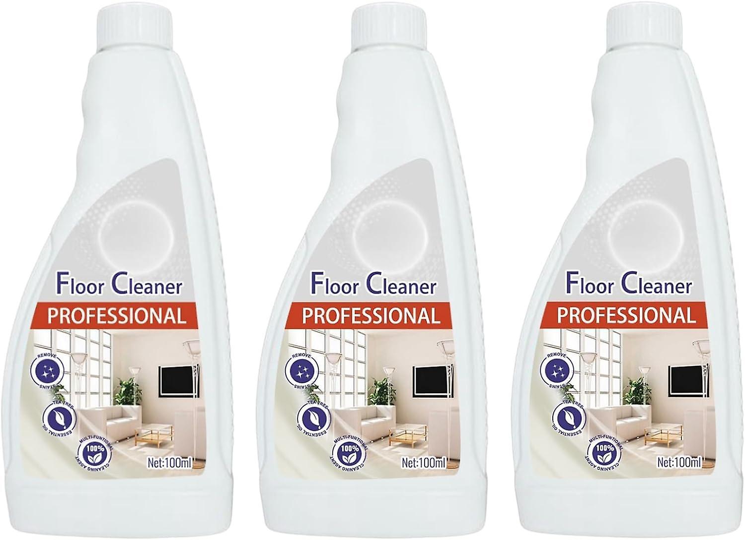 Frusde Multi-surface Floor Cleaning Solution, Floor Cleaning Liquid Solution Compatible Roborock & Omo Joint, S8 Pro Ultra/s8/s8+/q5/q7 Series 3pcs