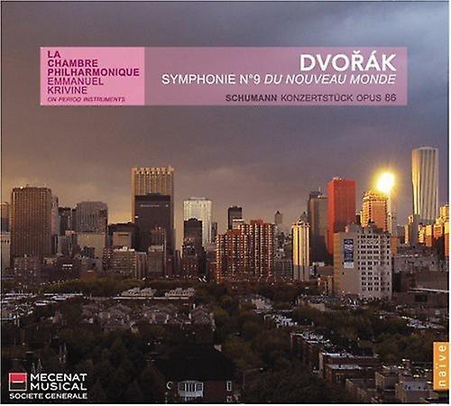 Naive Emmanuel Krivine - Symphony No. 9 from the New World / Konzertstuck  [COMPACT DISCS] USA import