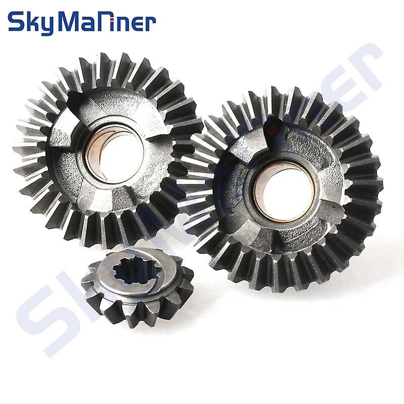 Roobeki Gear Set for YAMAHA F4 4 stroke 4HP outboard motor Reverse gear:67D-45560-00 Pinion gear:6E0-45551-00 Forward gear:67D-4557