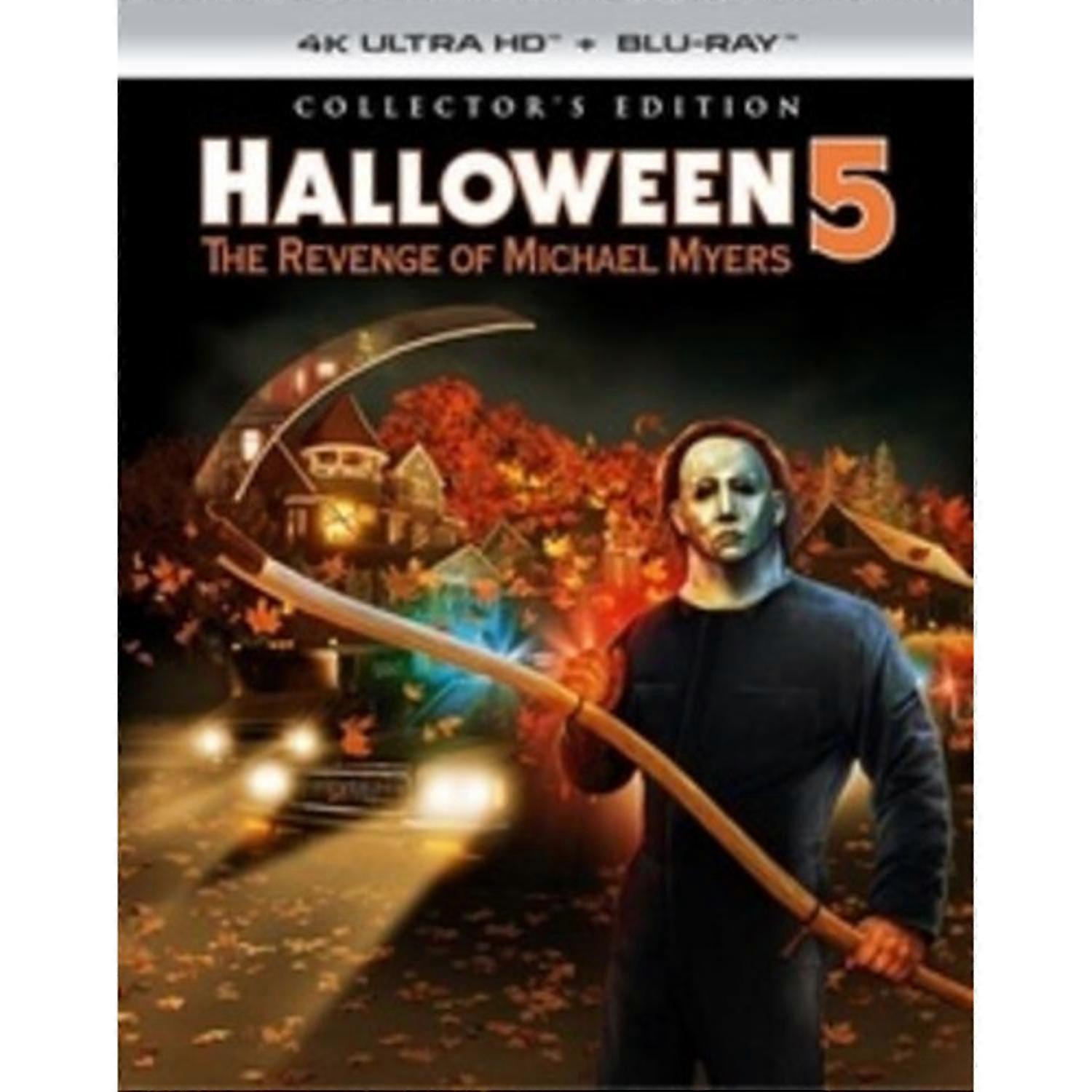 Scream Factory Halloween 5: The Revenge of Michael Myers  [ULTRA HD BLU-RAY REGION: A USA] Collector's Ed, 2 Pack USA import