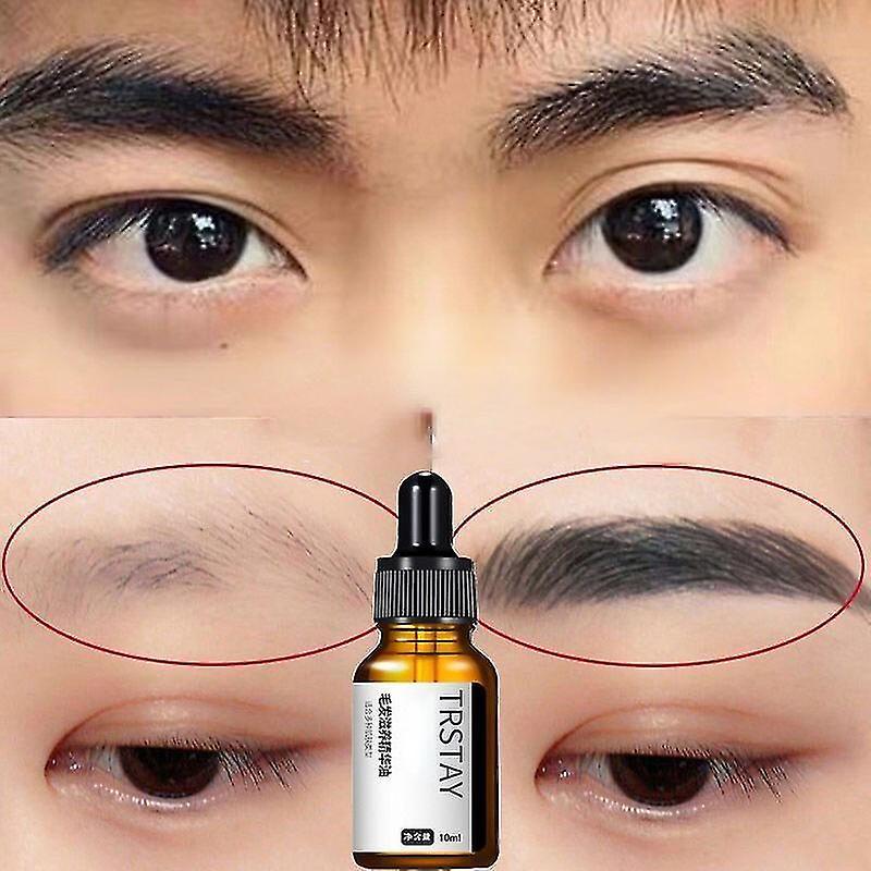 POTATO Eyebrow Growth Liquid Quick for Men Women Thick Dense Handy Tool Eyelash Fluid Grows 10ml 3PCS