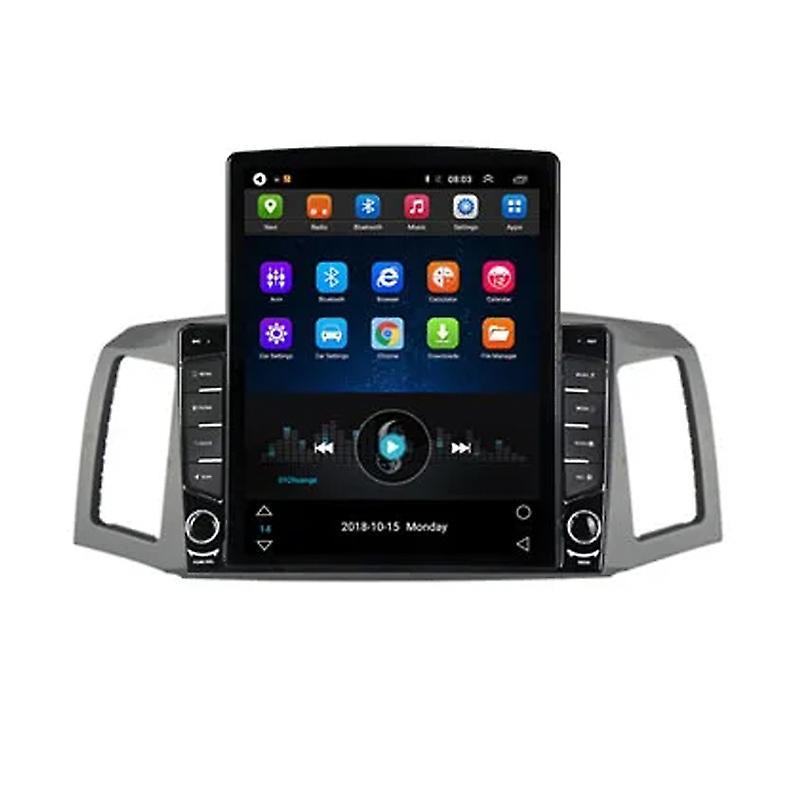 JIULUNET 9.7" Android For Jeep Grand Cherokee 2004 2005-2007 Tesla Type Car Radio Multimedia Video Player