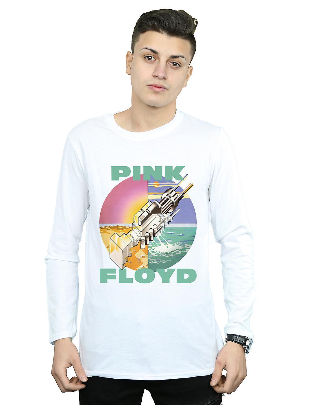 Absolute Cult Pink Floyd Men's Wish You Were Here Long Sleeved T-Shirt Black Small