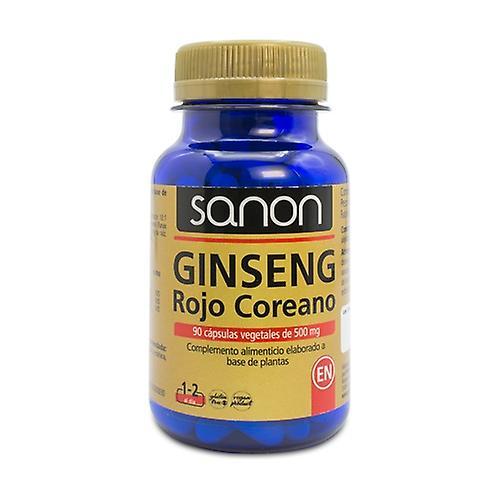 Sanon Korean Red Ginseng 90 vegetable capsules of 550mg