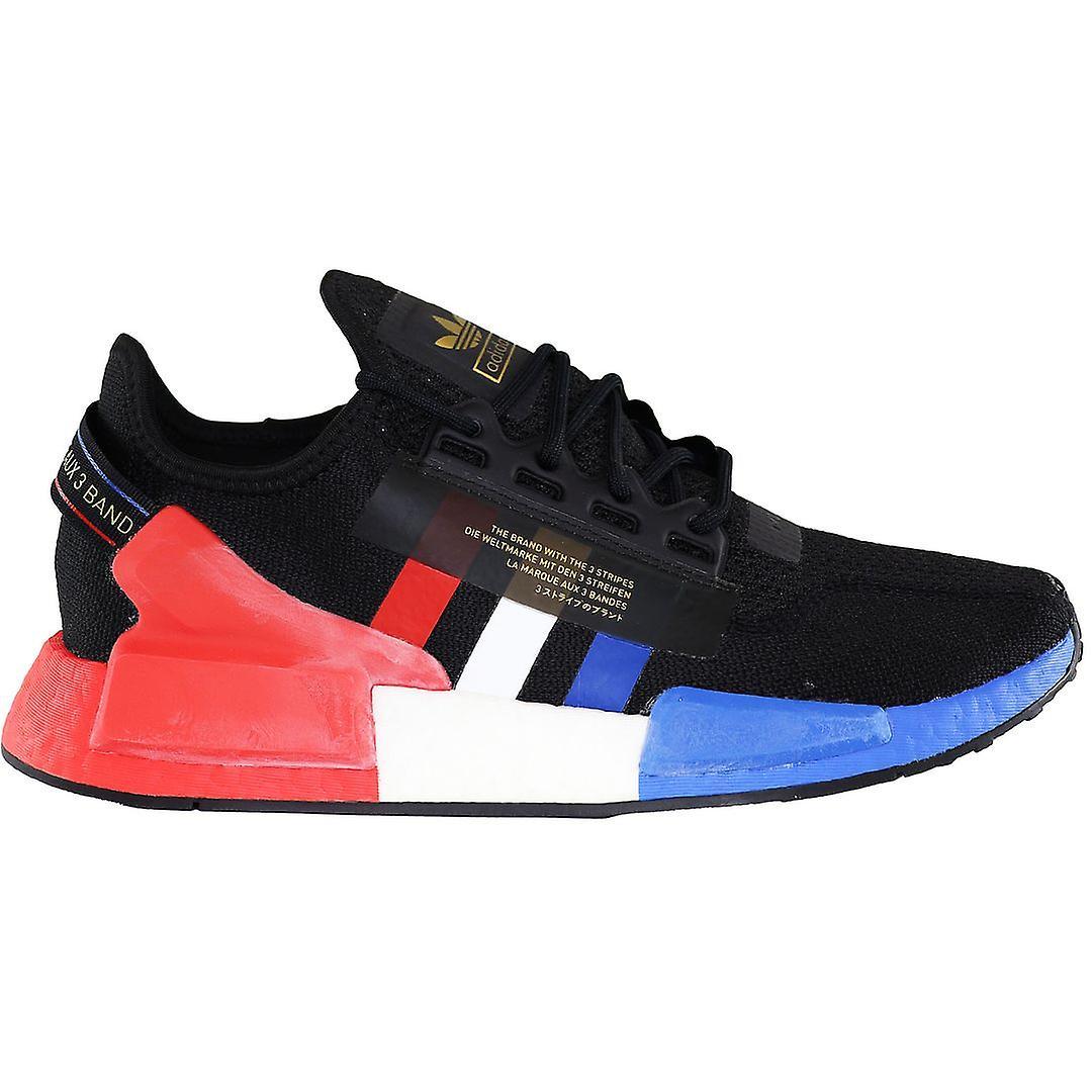 Adidas NMD R1.V2 Lace-Up Black Synthetic Mens Trainers FY2070 UK 10 EU 44.6 US 10.5