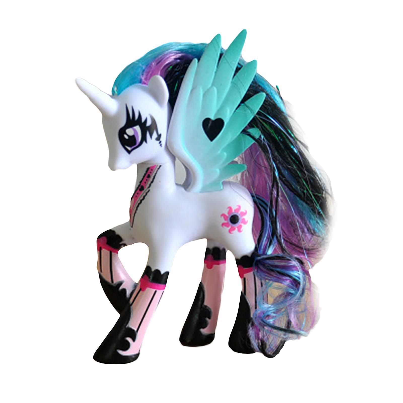 Remorui 1Pc 14cm My Little Pony Moon Princess Action Figure PVC Doll Kids Toy Collection 4