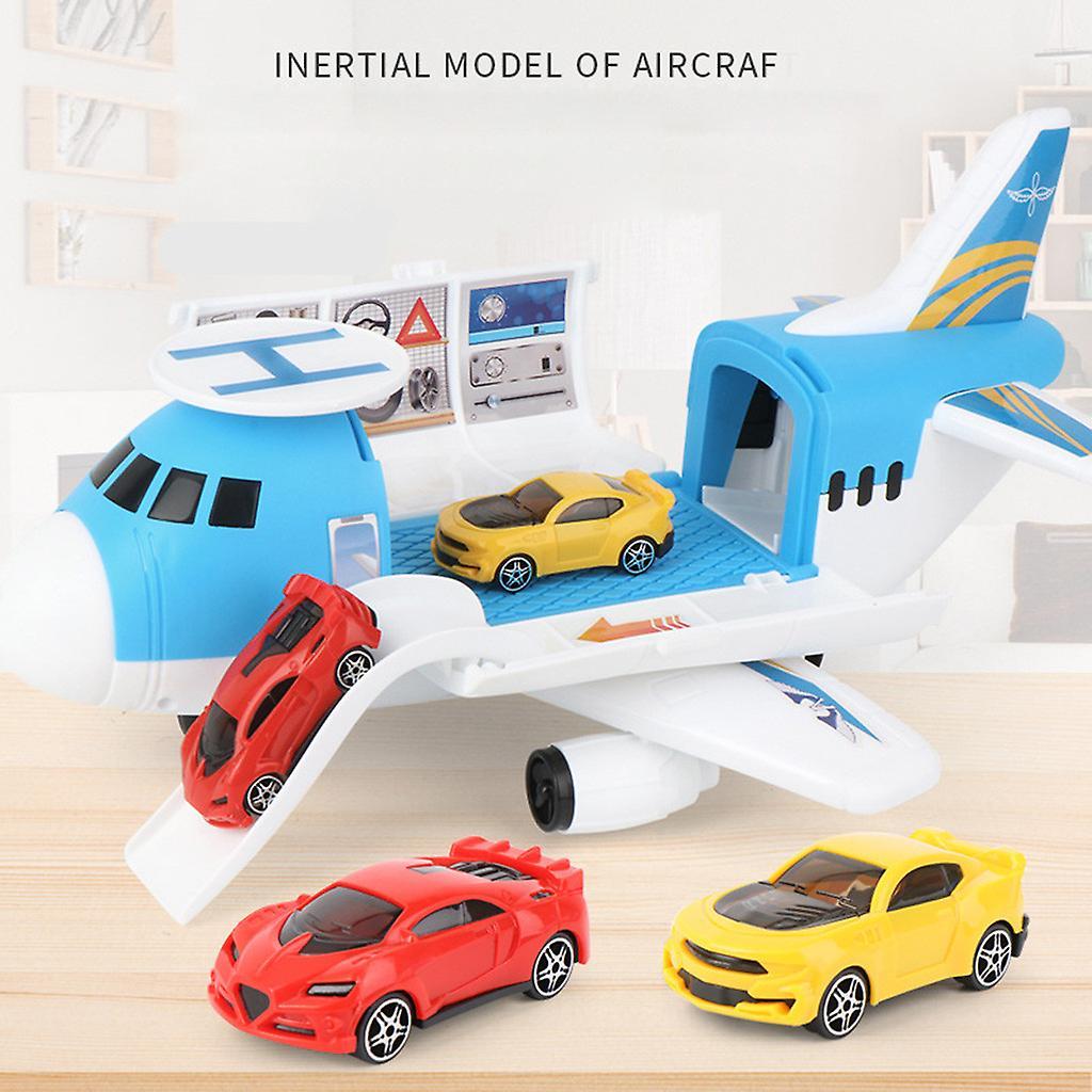 Kakanwo Childrens Toy Aircraft Large Size Passenger Plane With Two Cars For Kids Toy As Show Free Size