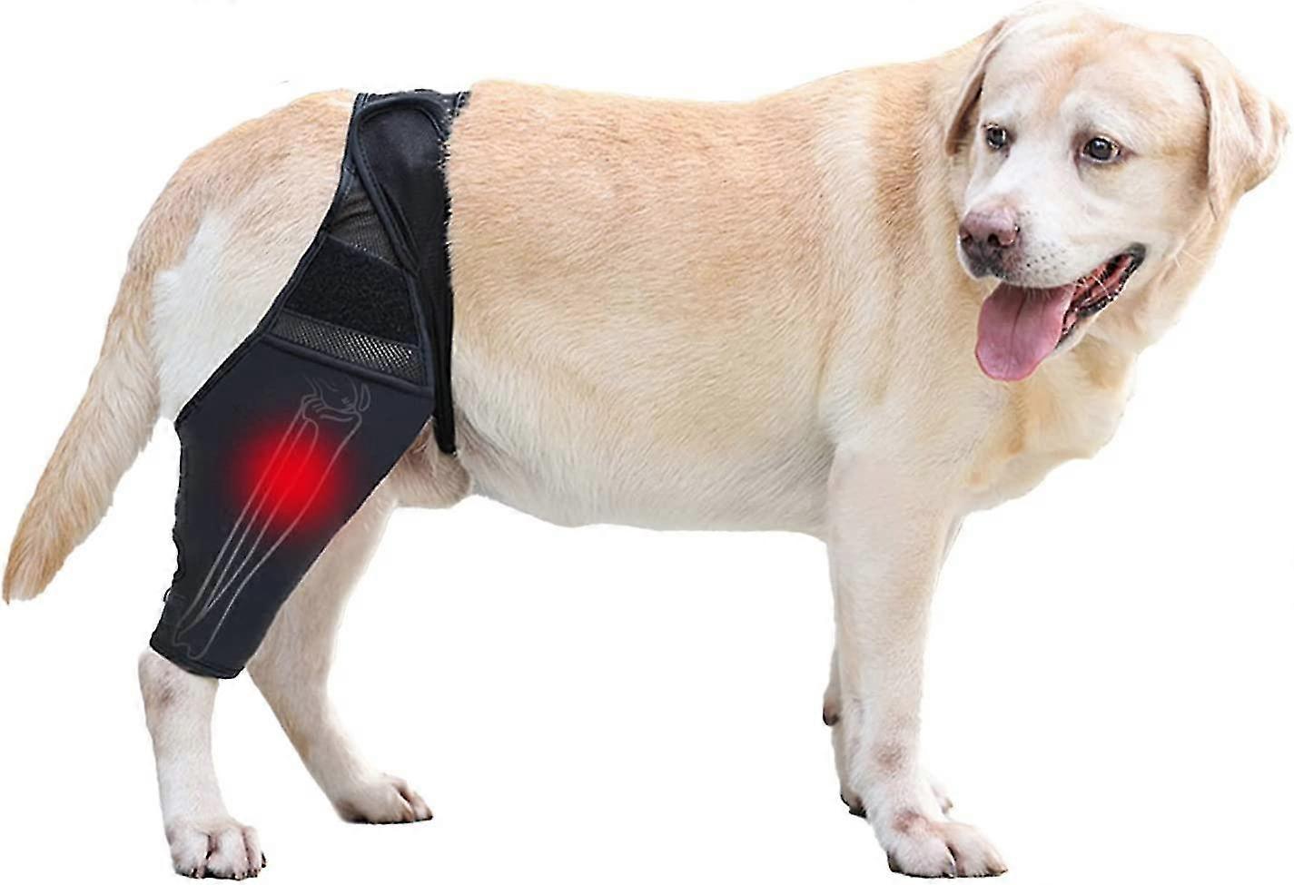 Unbrand Dog Knee Brace Dog Leg Brace For Torn Acl Hind Leg Dog Hip Support Brace, Dog Acl Knee Brace Adjustable Dog Knee Brace Dog Leg Brace XL