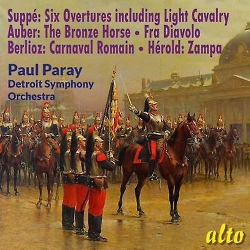 Alto Paray,Paul / Detroit Symphony Orchestra - Franz Von Suppe & Favourite French Overtures  [COMPACT DISCS] USA import