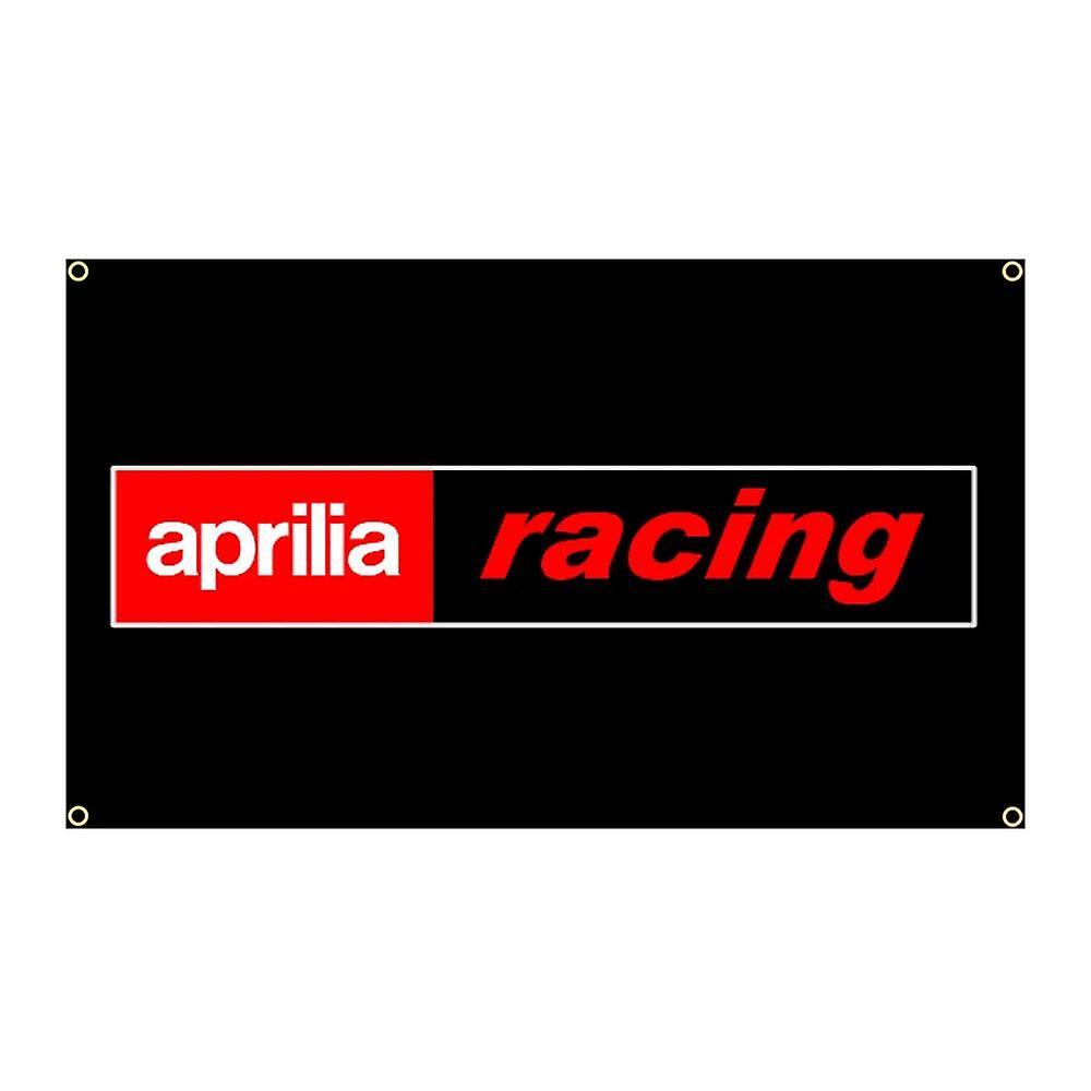 Scitoo 90x150cm Aprilias Racing Car Flag Banner Decoration Tapestry FLAGCORE 4 Holes In 4 Corners 120x180cm