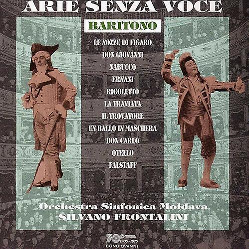 Bongiovanni Arias Without Voice-Baritone - Arias Without a Voice  [COMPACT DISCS] USA import