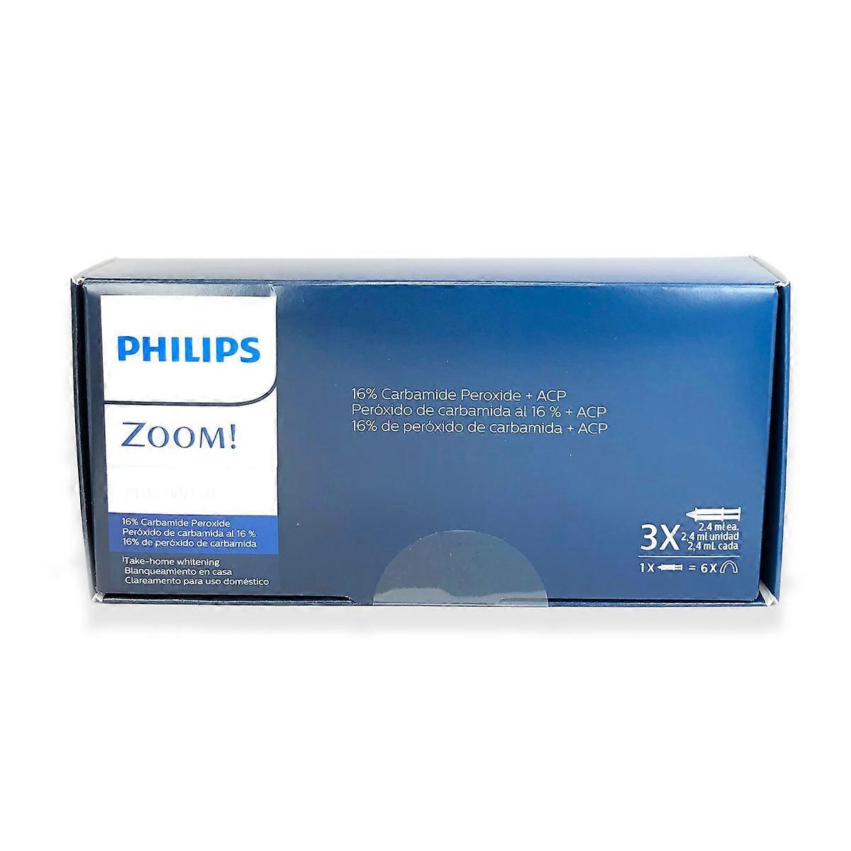 CORSAIR Philips Zoom NiteWhite 16% Teeth Whitening Kit Gel 3 Syringes