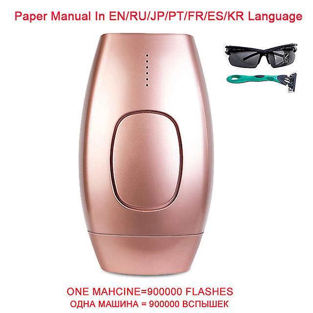 999900 Flashes Painless Laser Hair Removel Permanent Ipl Epilator Hair Removal Depiladora Laser Ipl Hair Removal Photoepilator China Pink One Machine