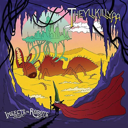 Org Music Insects vs.Robots - Theyllkillya  [VINYL LP] USA import