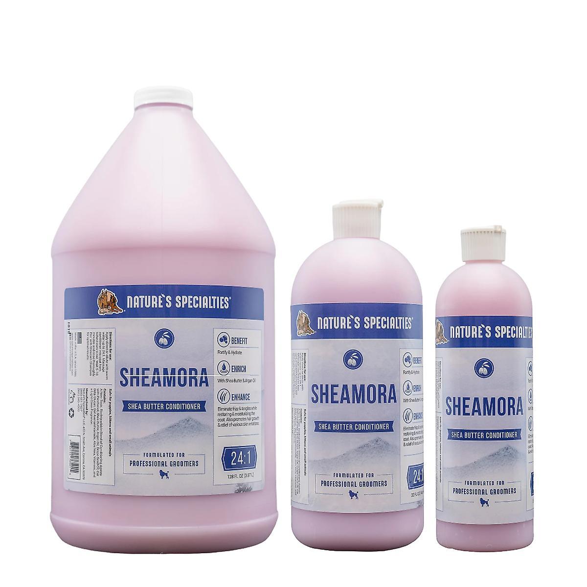 Nature's Specialties Sheamora Dog Conditioner - Restores Damaged Coat Does not apply 946ml