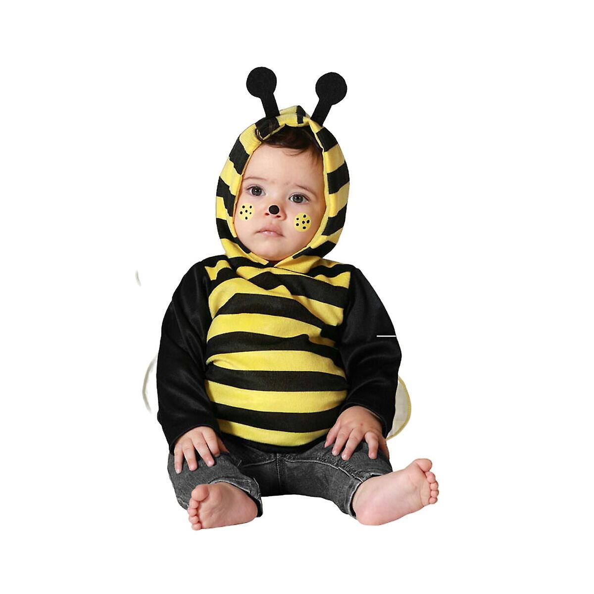 BigBuy Carnival Costume for Babies Bee Baby 6-12 Months