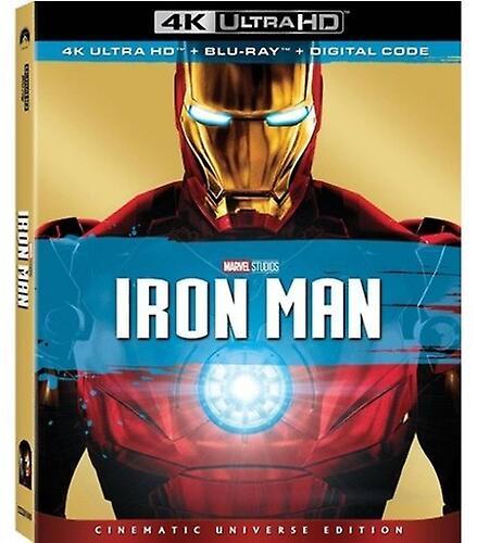 Walt Disney Video Iron Man  [ULTRA HD BLU-RAY REGION: A USA] With Blu-Ray, 4K Mastering, Collector's Ed, Dolby, Dubbed, Subtitled, Ac-3/Dolby Digit...