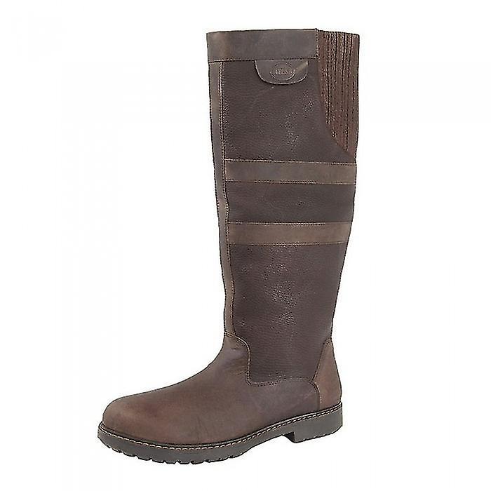 Hailey Waxy Leather Gusset Country Boot