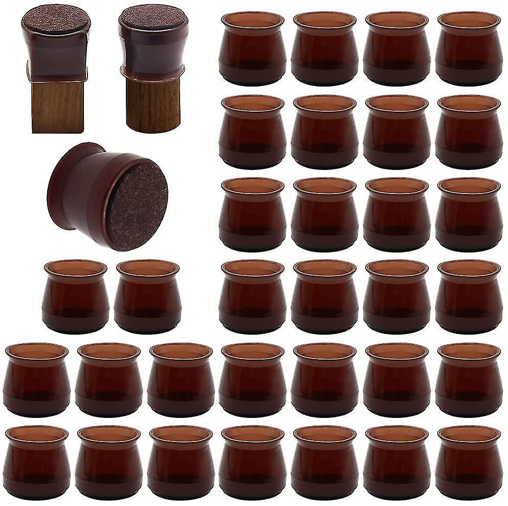 Lohill 32 Pcs Silicone Chair Leg Floor Protectors For Hardwood Floors