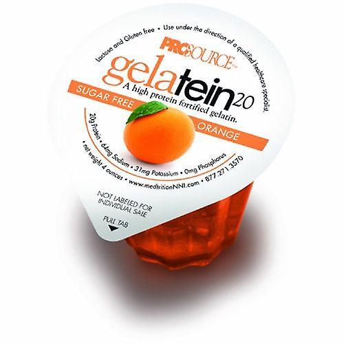 Medtrition Oral Protein Supplement Gelatein 20 Orange Flavor 4 oz. Container Cup Ready to Use, 4 Oz (Pack of 1)