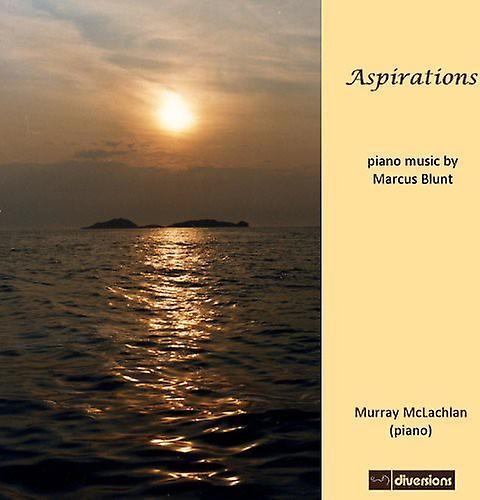 Diversions Murray McLachlan - Aspirations: Piano Music By Marcus Blunt  [COMPACT DISCS] USA import