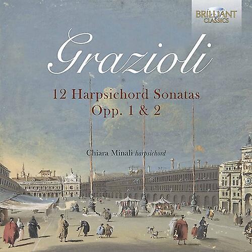 Brilliant Classics Grazioli / Minali - 12 Harpsichord Sonatas  [COMPACT DISCS] 2 Pack USA import