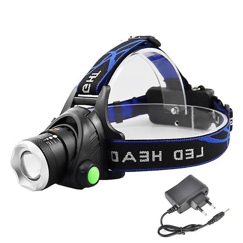 Slowmoose Portable Zooming Led Headlight For Camping/hiking No Battery