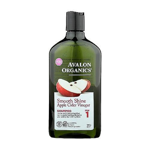 Avalon Organics Smooth Shine Apple Cider Vinegar Shampoo, 11 Oz (Pack of 1)