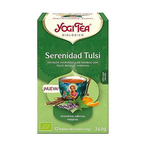 Yogi Tea Bio Tulsi Serenity Infusion 17 infusion bags of 1.9g