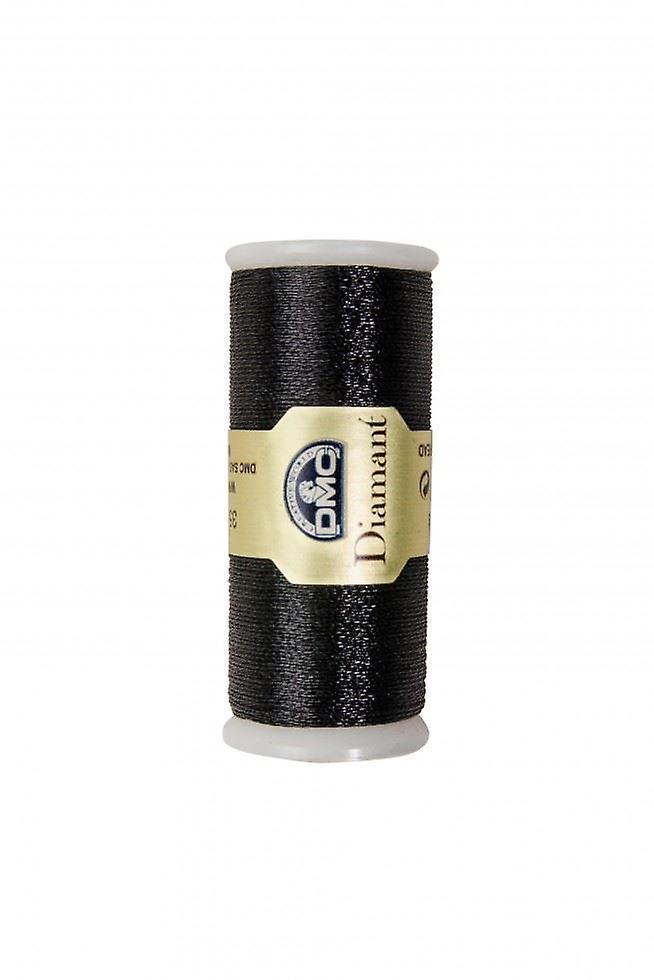 DMC Diamant Metallic Embroidery Thread D310 Black - 35 Metres - each