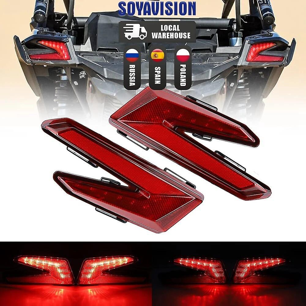 Ninesun LED Taillights for Can Am X3, Red Rear Brake Stop Lights Tail Lamps for Can-Am Maverick X3 XDS XRS Max Turbo R 2017-2023