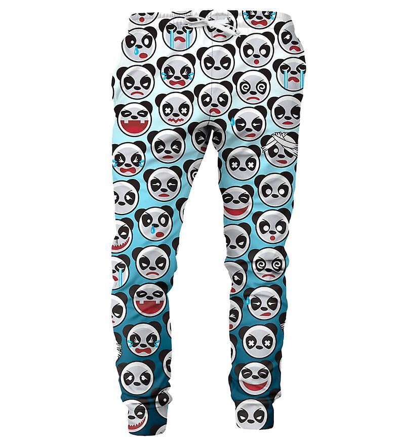 Mr Gugu & Miss Go Mr. Gugu Miss Go Panda emoji  sweatpants clear 2XL