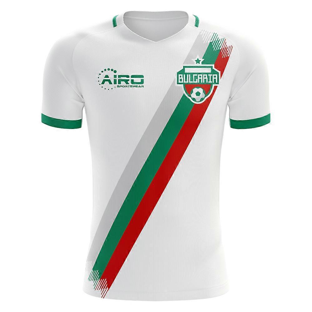 Airo Sportswear 2024-2025 Bulgaria Home Concept Football Shirt (Kids) White XLB