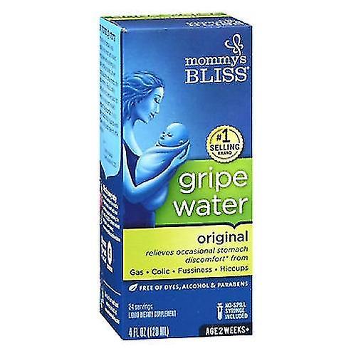 Nubian Heritage Mommys Bliss Gripe Water Dietary Supplement Liquid, 4 oz (Pack of 1)