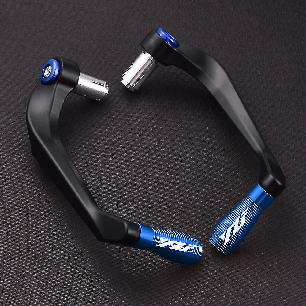 Yzf Logo Motorcycle Handlebar Grips Guard Brake Clutch Levers Protector For Yamaha Yzf R1 R3 R6 R15 R125 R25 Accessories Banmo Blue-A