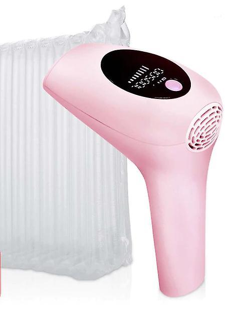 Slowmoose Epilator 900000 Flashes Lcd Laser Hair Removal Household Device Men And Women Pink US Plug