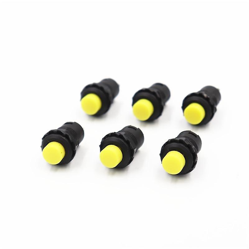 Slowmoose Self-lock /momentary Pushbutton Switches - Off- On Push Button yellow