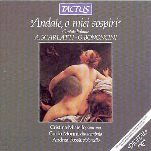 Tactus Records Cristina Miatello - Andate O Miei Sospiri  [COMPACT DISCS] USA import